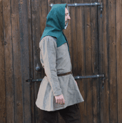 CAPUCHE MÉDIÉVALE AVEC DOUBLURE EN LIN - VÊTEMENTS POUR HOMMES