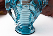 VENDEL CUP, BLAUES GLAS, 7. JHDT - REPLIKEN HISTORISCHER GLAS