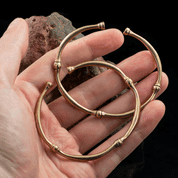 CELTIC BRACELET, LA TENE CULTURE, BRONZE - BRONZE HISTORICAL JEWELS