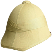 BRITISH PITH HELMET, SAND COLOUR - CAGOULES, CHAPEAUX MILITAIRE - ARMÉE