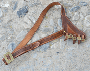 LEATHER RAPIER HANGER, NOBLE - SWORD ACCESSORIES, SCABBARDS