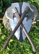 MEDIEVAL AXE WITH A CROSS - AXES, POLEWEAPONS