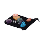 SACRED CHAKRA WELLNESS STONES KIT - OUTILS MAGIQUES