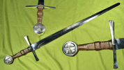 NAVARRUS, ONE HANDED COMBAT SWORD - MEDIEVAL SWORDS