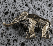 MAMUT, PEWTER FIGURINE - DINOSAUR PENDANTS