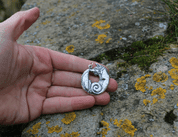 CELTIC FOX, SILVER PENDANT - PENDANTS