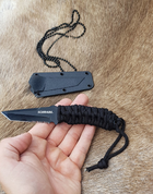 SERRATED TANTO NECK KNIFE SCHRADE - COUTEAUX SUISSES