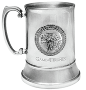 GAME OF THRONES STAINLESS STEEL STEIN STARK - GAME OF THRONES - HRA O TRŮNY