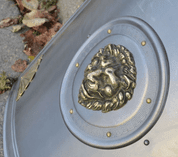 GLADIATOR SHIELD WITH LION'S HEAD - BOUCLIERS PEINTS ET DÉCORATIFS