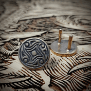 GOTLAND, VIKING BELT STUD, BRONZE - OBJETS EN BRONZE