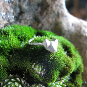 MARTEN, CUBIST RING, STERLING SILVER - RINGS