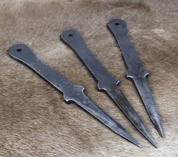 COUTEAUX À LANCER GLADIATOR NOIR 8MM LOT DE 3 - SHARP BLADES - COUTEAUX DE LANCER