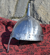 SLAVIC HELMET, RUSSIA, DECORATED - CASQUES VIKINGS ET À NASALE