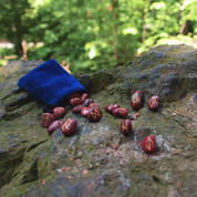 RED JASPER RUNE SET, OLD FUTHARK - DECORATIVE MINERALS AND ROCKS