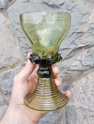 LIVIA, ENSEMBLE DE VERRE HISTORIQUE 6 + 1 - RÉPLIQUES HISTORIQUES DE VERRE