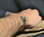 COLLACH, CELTIC BOAR, STERLING SILVER BRACELET - BRACELETS