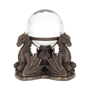 DRAGON'S PROPHECY, CRYSTAL BALL HOLDER - FIGUREN, LAMPEN