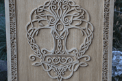 TREE OF LIFE WALL DECORATION PLAQUETTE 32 X 45 CM - STATUETTES, RELIEFS, COFFRES