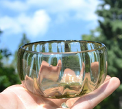 GLASS DRINKING CUP, MIDDLE AGES - HISTORICAL GLASS