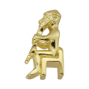 THOR ON THE THRONE, AKUREYRI, ICELAND, 10TH CENTURY, 14K GOLD - SCHMUCK AUS GOLD