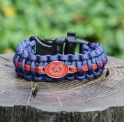 FIREFIGHTER, PARACORD BRACELET - PARACORD  - SURVIVAL BRACELETS