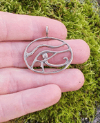 UDYAT THE EYE OF HORUS, BRONZE PENDANT - BRONZE - BIJOUX