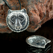 PENDENTIF OURS, ARGENT - PENDENTIFS