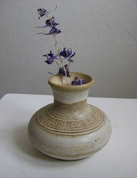 KERAMISCHER VASE, 7.5CM - TRADITIONELLE TSCHECHISCHE KERAMIK