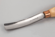 K6L/15 – COMPACT LONG BENT GOUGE. SWEEP №6 - GESCHMIEDETE SCHNITZMEISSEL