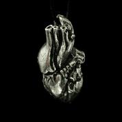 ANATOMICAL HEART, TIN PENDANT - MIDDLE AGES, OTHER PENDANTS
