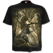 DRAGON FOREST - T-SHIRT BLACK - T-SHIRTS POUR HOMMES, SPIRAL DIRECT