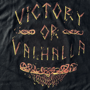 VICTORY OR VALHALLA, VIKING T-SHIRT, MEN'S NAAV - PAGAN T-SHIRTS NAAV FASHION