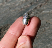 ACORN, OAK PENDANT, SILVER - PENDANTS