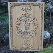 TREE OF LIFE WALL DECORATION PLAQUETTE 32 X 45 CM - STATUETTES, RELIEFS, COFFRES