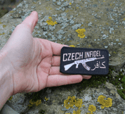 CZECH INFIDEL VZ58, VELCRO PATCH - MILITARY PATCHES