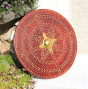 CULLODEN, TARGET - SCOTTISH SHIELD - PAINTED SHIELDS