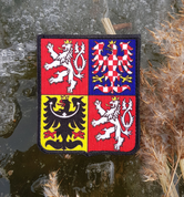 CZECH REPUBLIC - COAT OF ARMS, VELCRO PATCH - MILITARY PATCHES