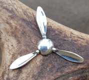 SPITFIRE SUPERMARINE, HÉLICE, PENDENTIF EN ARGENT - PENDENTIFS