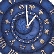 ZODIAC TIME KEEPER 34.7CM - WALL PLAQUES, CLOCK