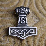 THOR'S HAMMER, SOLID SILVER AG 925 15G - PENDANTS - HISTORICAL JEWELRY