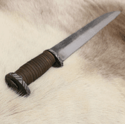 SIGURD, SCRAMASAXE ANGLO-SAXON, RÉPLIQUE FORGÉE - SCRAMASAXE