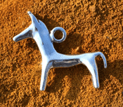 CELTIC HORSE, PENDANT, REPLICA, SILVER 925 - PENDANTS