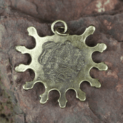 DEVANA, SLAVIC SOLAR PENDANT, ZINC, ANTIQUE BRASS - ALL PENDANTS, OUR PRODUCTION