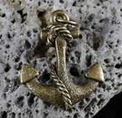 NAVY ANCHOR, PEWTER PENDANT - MIDDLE AGES, OTHER PENDANTS