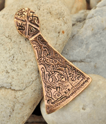 VIKING AXE MAMMEN, BRONZE PENDANT - VIKING PENDANTS