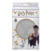 HARRY POTTER, DEATHLY HALLOWS, EARRINGS AND NECKLACE - HARRY POTTER