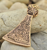 VIKING AXE MAMMEN, BRONZE PENDANT - WIKINGERAMULETTE