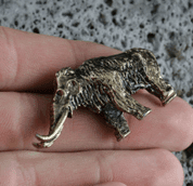 MAMUT, PEWTER FIGURINE - DINOSAUR PENDANTS