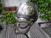 MIDGARDSORMR, CASQUE À LUNETTES DE STYLE VIKING - CASQUES VIKINGS ET À NASALE