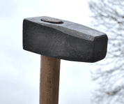 IRON AGE HAMMER OF A SMITH, REPLICA - PRODUITS FORGÉS